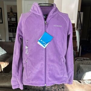 Columbia Lavender Fleece Jacket